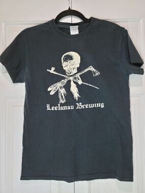 Leelanau Brewing (Michigan) Unisex Black T-Shirt